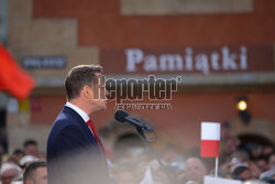 Wiec Rafała Trzaskowskiego we Wrocławiu