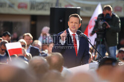 Wiec Rafała Trzaskowskiego we Wrocławiu