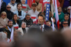 Wiec Rafała Trzaskowskiego we Wrocławiu