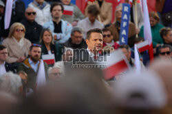 Wiec Rafała Trzaskowskiego we Wrocławiu