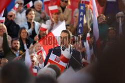 Wiec Rafała Trzaskowskiego we Wrocławiu