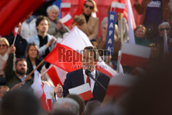 Wiec Rafała Trzaskowskiego we Wrocławiu
