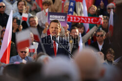 Wiec Rafała Trzaskowskiego we Wrocławiu