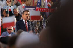Wiec Rafała Trzaskowskiego we Wrocławiu