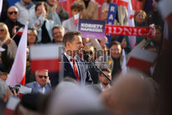 Wiec Rafała Trzaskowskiego we Wrocławiu