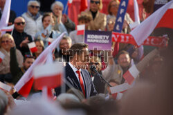 Wiec Rafała Trzaskowskiego we Wrocławiu