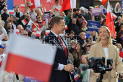 Wiec Rafała Trzaskowskiego we Wrocławiu