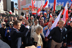 Wiec Rafała Trzaskowskiego we Wrocławiu
