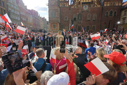 Wiec Rafała Trzaskowskiego we Wrocławiu