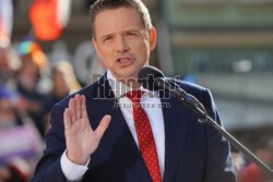 Wiec Rafała Trzaskowskiego we Wrocławiu