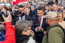 Wiec Rafała Trzaskowskiego we Wrocławiu