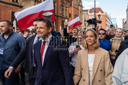 Wiec Rafała Trzaskowskiego we Wrocławiu