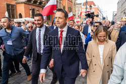 Wiec Rafała Trzaskowskiego we Wrocławiu