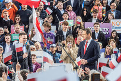 Wiec Rafała Trzaskowskiego we Wrocławiu