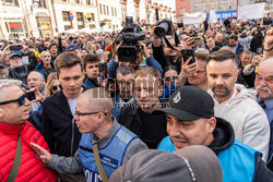 Wiec Rafała Trzaskowskiego we Wrocławiu