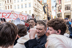 Wiec Rafała Trzaskowskiego we Wrocławiu