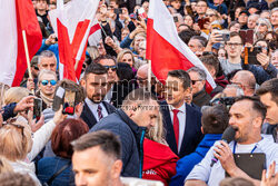 Wiec Rafała Trzaskowskiego we Wrocławiu