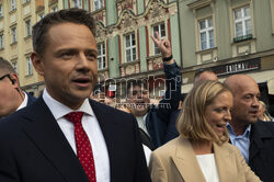 Wiec Rafała Trzaskowskiego we Wrocławiu