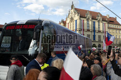 Wiec Rafała Trzaskowskiego we Wrocławiu