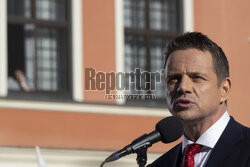 Wiec Rafała Trzaskowskiego we Wrocławiu