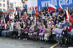 Wiec Rafała Trzaskowskiego we Wrocławiu