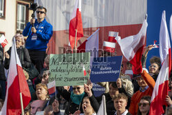 Wiec Rafała Trzaskowskiego we Wrocławiu