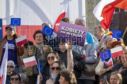 Wiec Rafała Trzaskowskiego we Wrocławiu