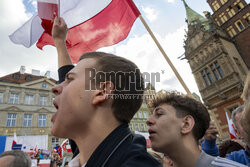 Wiec Rafała Trzaskowskiego we Wrocławiu