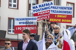 Wiec Rafała Trzaskowskiego we Wrocławiu