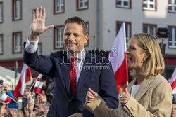 Wiec Rafała Trzaskowskiego we Wrocławiu