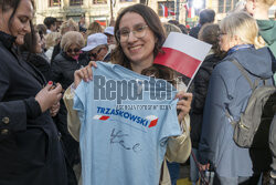 Wiec Rafała Trzaskowskiego we Wrocławiu
