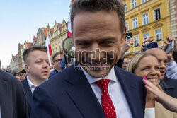 Wiec Rafała Trzaskowskiego we Wrocławiu