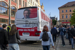 Wiec Rafała Trzaskowskiego we Wrocławiu