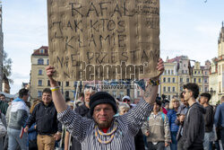 Wiec Rafała Trzaskowskiego we Wrocławiu