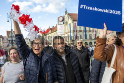 Wiec Rafała Trzaskowskiego we Wrocławiu