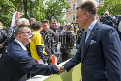 Szymon Hołownia w Tarnowie