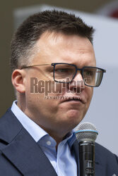 Szymon Hołownia w Tarnowie