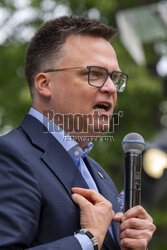 Szymon Hołownia w Tarnowie