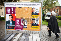 Plakaty wyborcze 2025