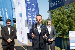 Dariusz Klimczak o przebudowie przystanku Warszawa Ursus Północny