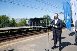 Dariusz Klimczak o przebudowie przystanku Warszawa Ursus Północny