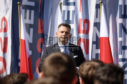 Q&A ze Sławomirem Mentzenem w Warszawie