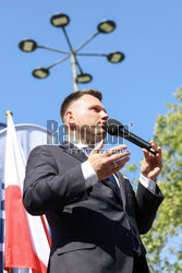 Q&A ze Sławomirem Mentzenem w Warszawie
