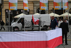 Rafał Trzaskowski w Krakowie