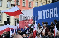 Rafał Trzaskowski w Krakowie