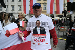 Rafał Trzaskowski w Krakowie