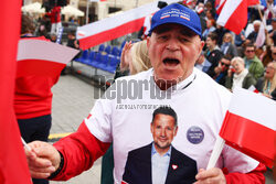 Rafał Trzaskowski w Krakowie