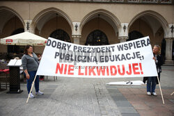 Rafał Trzaskowski w Krakowie