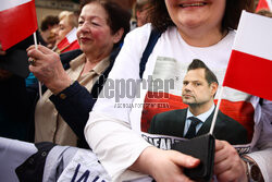 Rafał Trzaskowski w Krakowie