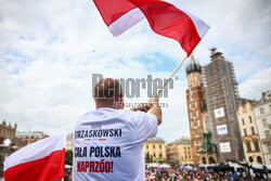 Rafał Trzaskowski w Krakowie